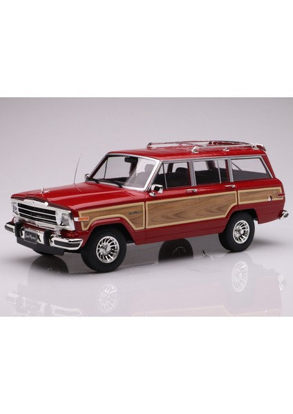 1:18 Kk Scale 1989 Jeep Grand Wagoneer Kırmızı