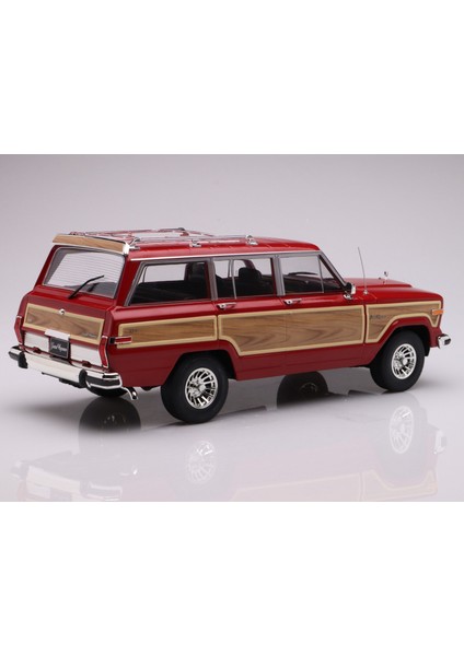 1:18 Kk Scale 1989 Jeep Grand Wagoneer Kırmızı