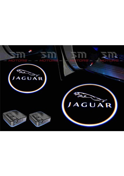 Jaguar Kapı Altı LED Logo Projektör (2 Adet)