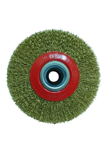 HA10107 175MM Sarı Telli Daire Fırça 3’lü