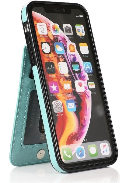 Kredi Toka ile IPhone Xr Premium Deri Çanta Cüzdan ile Uyumlu (Yurt Dışından) modelleri