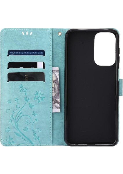 Samsung Galaxy A73 5g Manyetik Kapatma Pu Deri Kickstand Için Filp Durumda (Yurt Dışından)