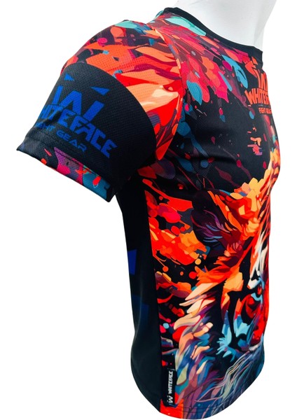 Özel Tasarım Dijital Kaplan Baskılı Tişört (Siyah) fiyatları