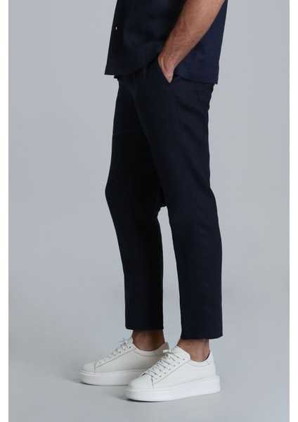 Karl Spor Erkek Chino Pantolon Slim Fit Siyah