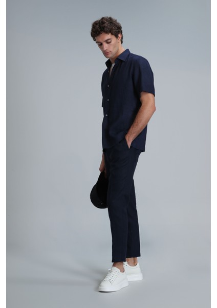 Karl Spor Erkek Chino Pantolon Slim Fit Siyah