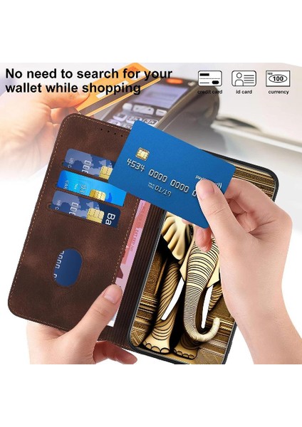 Motorola Moto X50 Ultra Pu Deri Flip Kapak Için Flip Case Darbeye (Yurt Dışından)