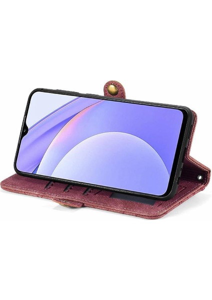 Xiaomi Redmi Not 9 Için Flip Case 4g Cüzdan Darbeye Deri Kılıf Kapak (Yurt Dışından)