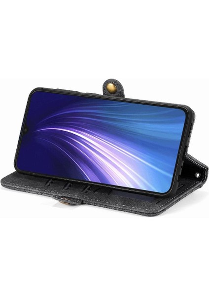 Xiaomi Redmi Not 8 Için Flip Case Basit Iş Kapak Çevirin Cüzdan Kılıf (Yurt Dışından)