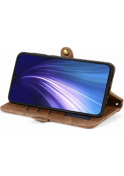 Xiaomi Redmi Not 8 Için Flip Case Basit Iş Kapak Çevirin Cüzdan Kılıf (Yurt Dışından)