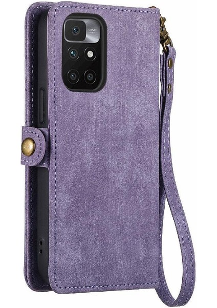 Xiaomi Redmi Not 11 Için Flip Case 4g Darbeye Basit Iş Cüzdan (Yurt Dışından)