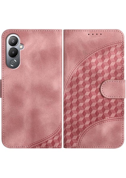 Tecno Pova 4 Için Flip Case Pu Deri Kapak Çevirin Manyetik Kart Tutucu (Yurt Dışından)