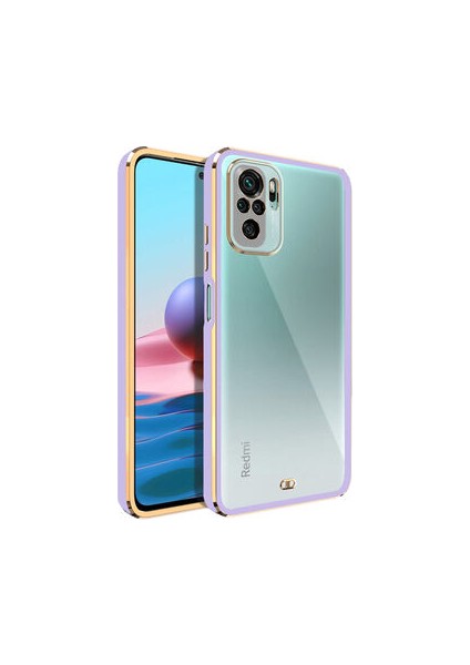 Redmi Note 10S Şık ve Parlak Tasarımlı Voit Clear Premium Silikon Kılıf
