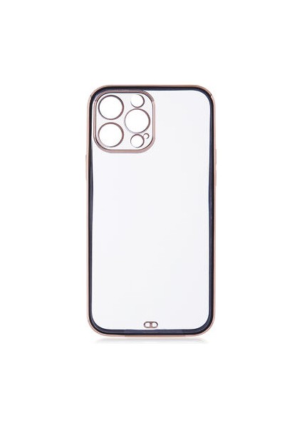 iPhone 12 Pro Max Şık ve Parlak Tasarımlı Voit Clear Premium Silikon Kılıf