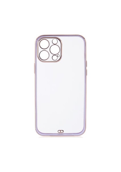 iPhone 12 Pro Şık ve Parlak Tasarımlı Voit Clear Premium Silikon Kılıf