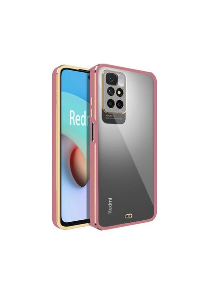 Redmi 10 Şık ve Parlak Tasarımlı Voit Clear Premium Silikon Kılıf