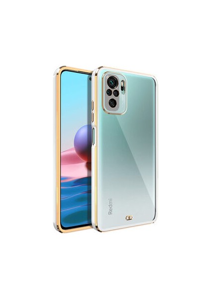Redmi Note 10S Şık ve Parlak Tasarımlı Voit Clear Premium Silikon Kılıf