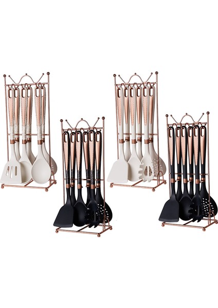 Silikon Mutfak Eşyası 7 Parçalı Raflı Set (Yurt Dışından)