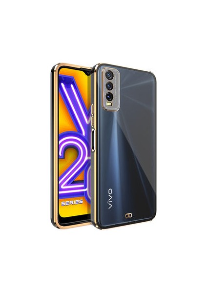 Vivo Y11S Şık ve Parlak Tasarımlı Voit Clear Premium Silikon Kılıf