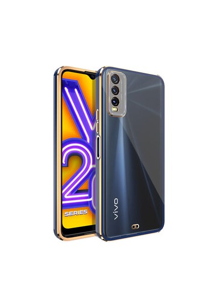 Vivo Y20S Şık ve Parlak Tasarımlı Voit Clear Premium Silikon Kılıf