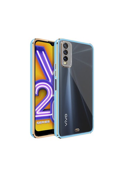 Vivo Y20S Şık ve Parlak Tasarımlı Voit Clear Premium Silikon Kılıf