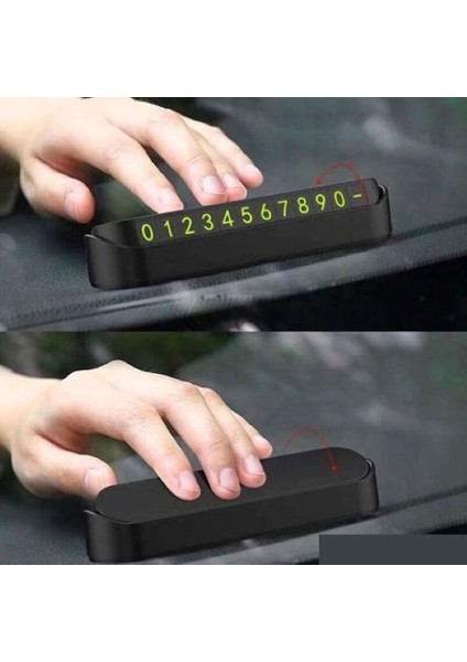 Tüm Araçlara Uyumlu Araç Park Telefon Numaratörü Açılır Kapanabilir Fosforlu Parkmatik fırsatları