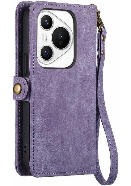 Huawei Pura 70 Için Flip Case Deri Kılıf Kapak Basit Iş (Yurt Dışından) modelleri