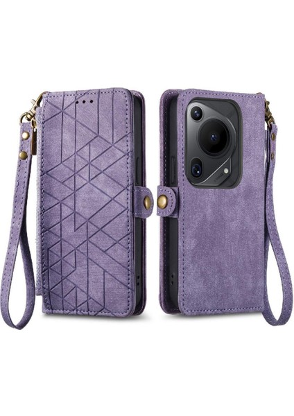 Huawei Pura 70 Için Flip Case Ultra Darbeye Deri Kılıf Kapak Çevirin (Yurt Dışından)