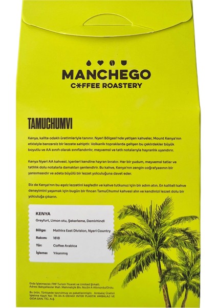 Kenya-Tamuchumvı 180gr(ÇEKİRDEK) modelleri