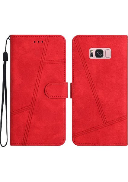 Samsung Galaxy S8 Artı Cüzdan Pu Deri Flip Case Folio Tam (Yurt Dışından)
