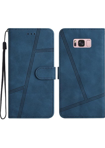 Samsung Galaxy S8 Artı Cüzdan Pu Deri Flip Case Folio Tam (Yurt Dışından)