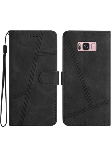 Samsung Galaxy S8 Artı Cüzdan Pu Deri Flip Case Folio Tam (Yurt Dışından)