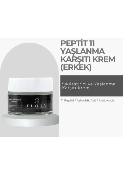 Peptit 11 Yaşlanma Karşıtı Krem - For Men