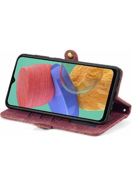 Samsung Galaxy M33 5g Deri Kılıf Için Flip Case Basit Iş Çevirme (Yurt Dışından) fiyatları