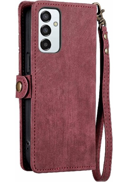 Samsung Galaxy M23 5g Darbeye Deri Kılıf Için Flip Case Basit Flip (Yurt Dışından) fırsatları