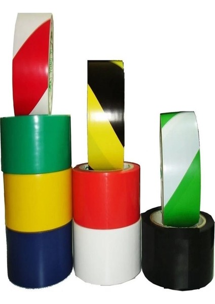 Yer İşaretleme Bandı Sarı 5cmx30m Sarı Zemin Bandı İkaz Bandı Sarı 50MM