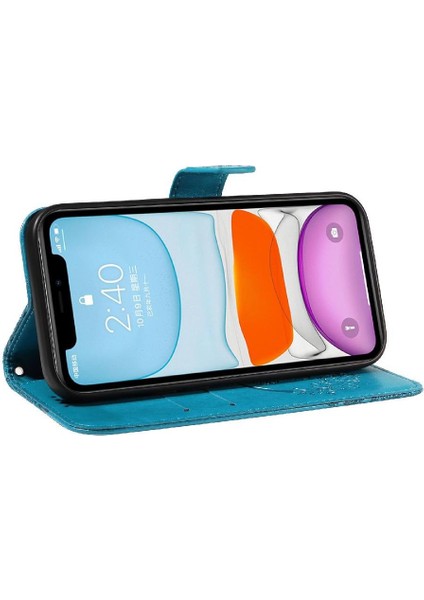 IPhone 11 Için Flip Case Kredi Kartı Yuvası ile Ayrılabilir El Kayışı Yüksek (Yurt Dışından) modelleri