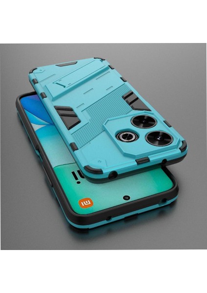 Xiaomi Redmi Için Kılıf 13 4g Sağlam Askeri Kickstand Koruyucu Kapak (Yurt Dışından)