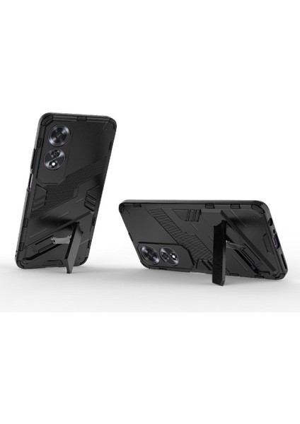 Oppo A60 4g Kickstand Koruyucu Kapak Için Kılıf Sağlam Askeri (Yurt Dışından) fiyatları