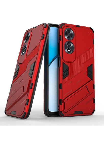 Oppo A60 4g Kickstand Koruyucu Kapak Için Kılıf Sağlam Askeri (Yurt Dışından)