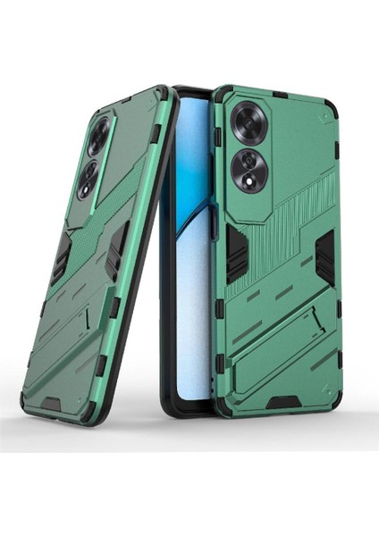 Oppo A60 4g Kickstand Koruyucu Kapak Için Kılıf Sağlam Askeri (Yurt Dışından)