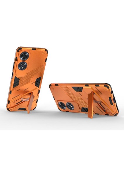Oppo A60 4g Kickstand Koruyucu Kapak Için Kılıf Sağlam Askeri (Yurt Dışından) modelleri