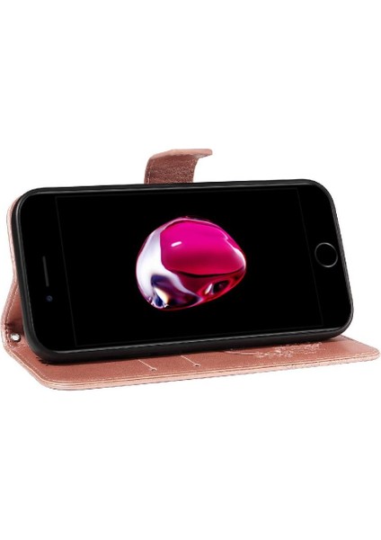 IPhone 6 Için Flip Case Artı/6s Artı Kredi Kartı Yuvası ile Kabartmalı El (Yurt Dışından) fırsatları