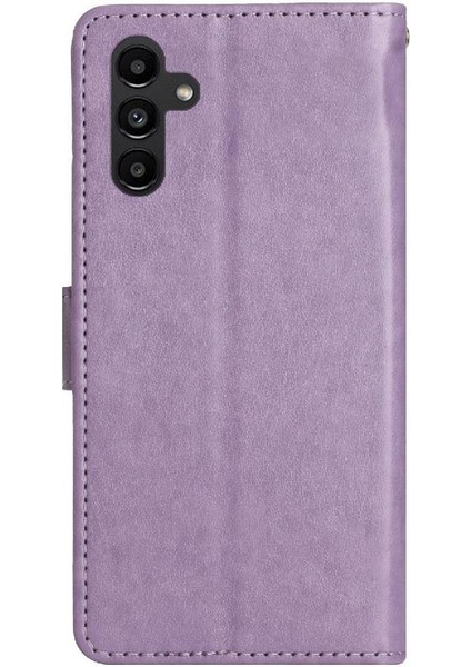 Samsung Galaxy S24 Fe Kart Tutucu Için Flip Case Pu Deri Kickstand Bilek (Yurt Dışından)