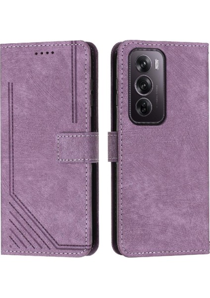 Oppo Oppo 12 Pro 5g Pu Deri Kart Ekleme Cüzdan Için Flip Case (Yurt Dışından)