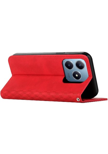 Realme C61 Cüzdan Kickstand Pu Deri Kart Ekleme Için Flip Case (Yurt Dışından) modelleri