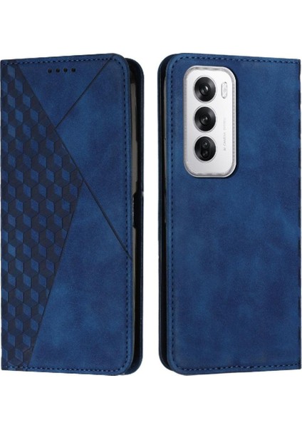 Oppo Oppo 12 5g Kickstand Kart Ekleme Pu Deri Cüzdan Için Flip Case (Yurt Dışından)