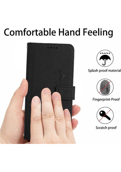 Motorola Moto X50 Ultra Yan Toka Kickstand Kart Pu Için Flip Case (Yurt Dışından)