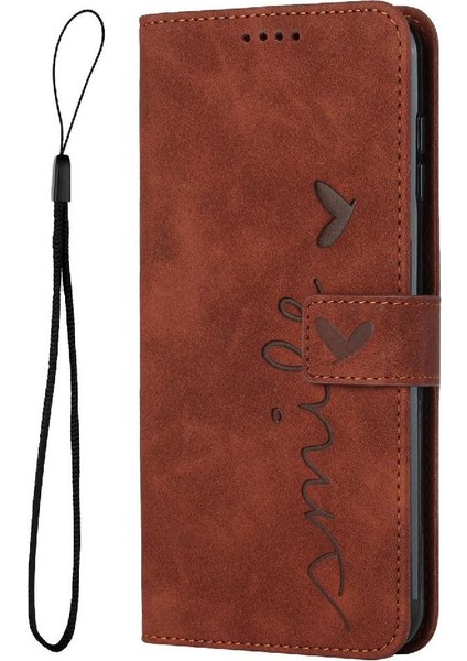 Oppo Oppo 12 5g Için Flip Case Kickstand Aşk Cüzdan Pu Deri Yan Kart (Yurt Dışından)