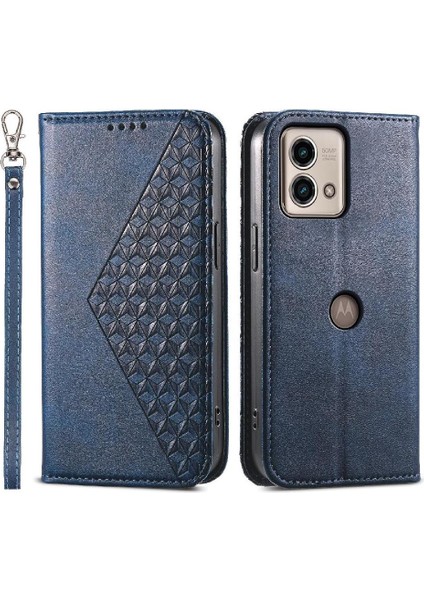 Motorola Moto G Stylus 5g 2023 Eşkenar Dörtgen Şekli Günlük Kullanım Standı Için Flip Case (Yurt Dışından)