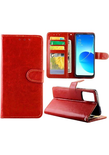 Oppo Reno6 5g Manyetik Kapatma Kickstand Darbeye Kart Pu Için Flip Case (Yurt Dışından) fiyatları